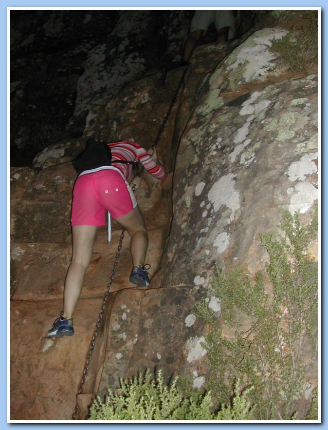 Descent from Lions Head